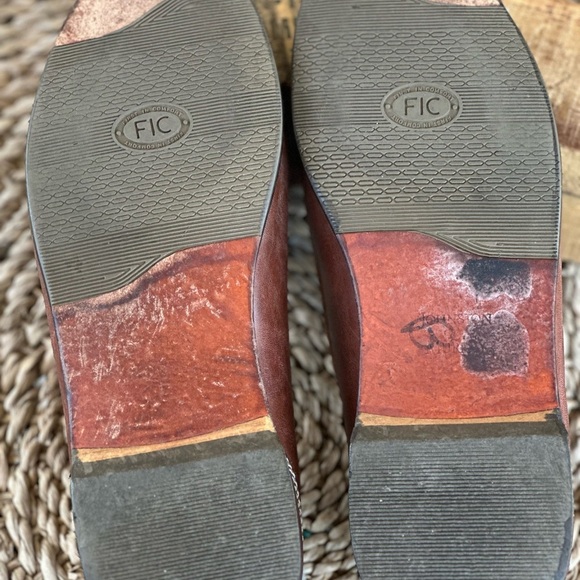 Johnston & Murphy Brown Leather Loafers with Tassels - Picture 2 of 8